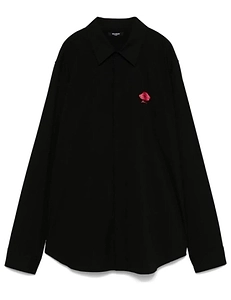 Balmain Collared Long-Sleeve Shirt