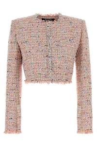 Balmain Long Sleeved Cropped Blazer