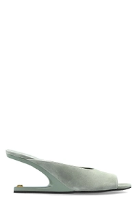 Balmain Open-Toe Wedge Heeled Sandals
