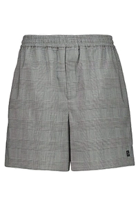 Balmain Prince Of Wales Relaxed Shorts