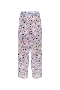 Balmain Printed Poppy Flower Trousers