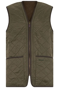 Barbour Diamond Quilted Zip Vest
