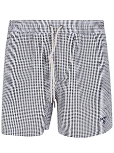 Barbour Gingham Seersucker Swim Shorts