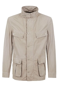 Barbour Four-Pocket Stand-Collar Jacket