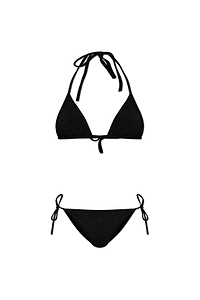 Balmain Side Tied Two Piece Swimsuit