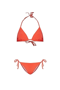 Balmain Side Tied Two Piece Swimsuit