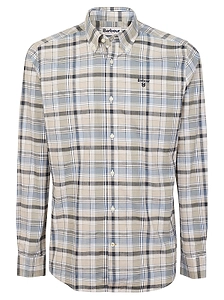 Barbour Logo Detailed Checked Shirt