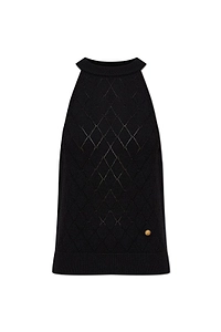 Balmain Sleeveless Knit Top