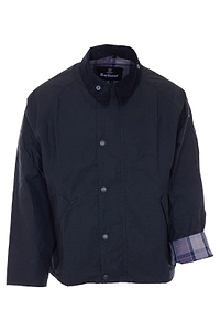 Barbour Logo-Embroidered Long-Sleeved Jacket