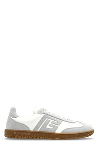 Balmain Swan Low-Top Sneakers