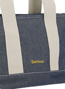 Barbour Mini Mya Denim Tote Bag