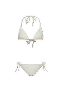 Balmain Tie-Side Triangle Bikini