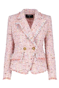 Balmain Tweed 2-Button Jacket