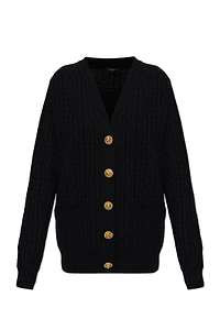 Balmain V-Neck Knitted Cardigan