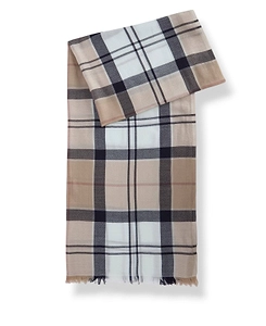 Barbour Plaid Pattern Scarf