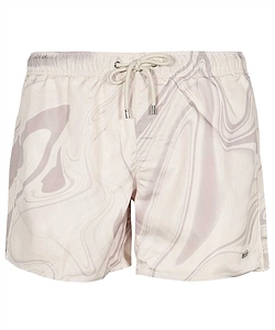 Balr. Marble Print Swim Shorts