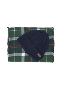 Barbour Swinton Galingale Tartan Patterned Gift Set