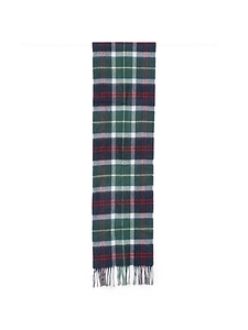 Barbour Tartan Fringed Scarf