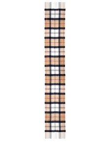 Barbour Tartan Fringed Scarf