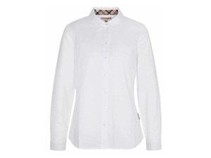 Barbour Tartan-Trim Oxford Shirt
