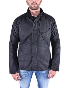 Barbour Tourer Logo Patch Waxed Jacket