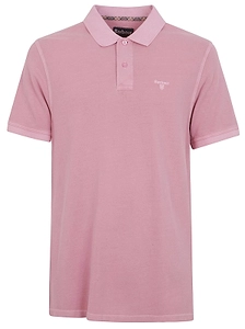 Barbour Washed Tartan Tailored Pique Polo Shirt