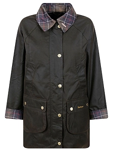 Barbour Waxed Snap-Front Coat