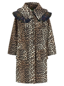 Barbour X Ganni Print Waterproof Parka Jacket