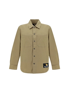 Barbour X Maison Kitsuné Fox Head Patch Overshirt