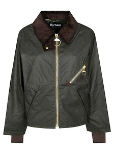 Barbour Zip-Up Panelled Jacket