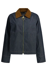 Barbour Zipped Denim Jacket