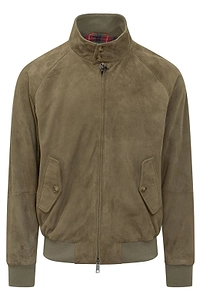 Baracuta G9 Zip-Up Bomber Jacket