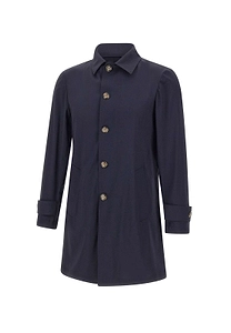 Barba Bristol Single-Breasted Trench Coat
