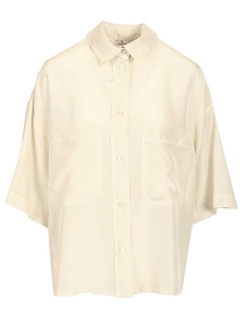 Barena Priscilla Boxy Short-Sleeve Shirt