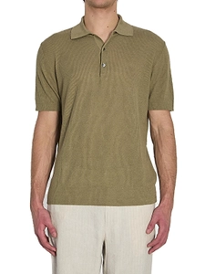 Barena Three-Button Knitted Polo Shirt
