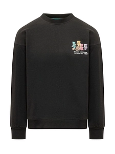 Barrow Brick Logo Print Sweatshirt