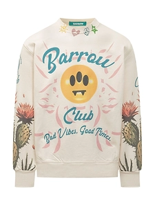 Barrow Club Cactus Print Sweatshirt