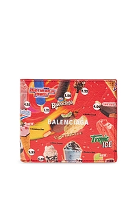 Graphic Print Bi-Fold Wallet