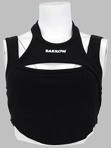 Barrow Cutout Ribbed Cropped Top