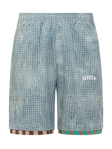 Barrow Elasticated Waistband Checked Shorts