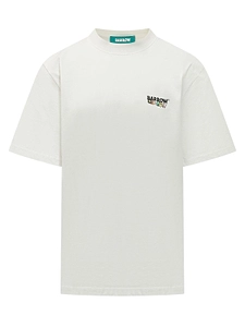 Barrow Logo Printed Jersey T-Shirt