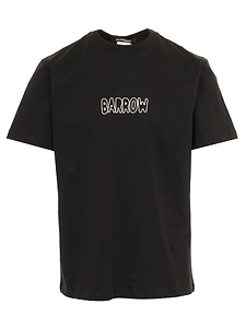 Barrow Logo Printed Crewneck T-Shirt