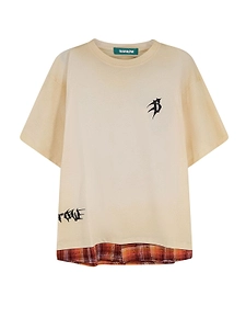 Barrow Graphic Patch-Hem T-Shirt
