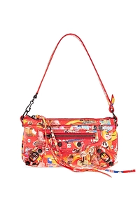 Le City Ice-Cream Print Shoulder Bag