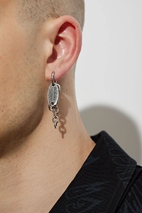 Logo Chain Earrings