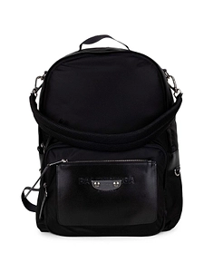 Logo Detailed Zipped Backpack