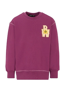 Barrow Kids Logo-Patch Crewneck Sweatshirt