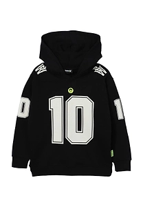 Barrow Kids Logo Printed Long-Sleeved Hoodie