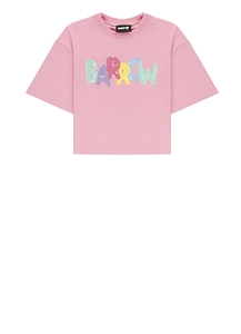 Barrow Kids Logo Sequin T-Shirts