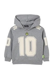 Barrow Kids Logo Printed Long-Sleeved Hoodie